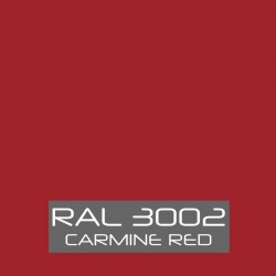 RAL 3002 Carmine Red tinned Paint